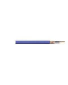 Blue Heavy Duty 2 Core Screened Microphone Cable 100m