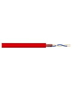 Red 2 Core Screened Heavy Duty Microphone Cable