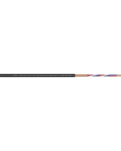 Eagle Turbo 2 Tour Grade Microphone Cable Black 2 x 0.22mm
