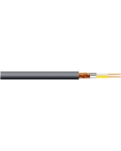 Heavy Duty 2 Core Twin Screened Microphone Cable Extra Flexible