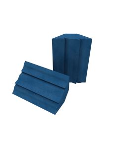 30 X 30 X 60cm Corner Acoustic Trap (Pack of 2)  Electric Blue