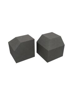 30 X 30 X 30cm Corner Acoustic Cube (Pack of 2) Charcoal Grey