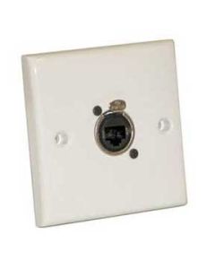 Ethercon Single Flush Surface Mounting Signal Outlet Plate NE8FDV