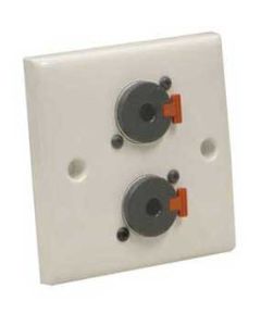 Eagle White Single Flush Surface Mount Signal Outlet Plate 2x Nj3fp6c