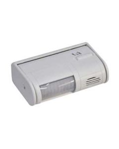 Portable PIR Alarm Using a PP3 Battery White