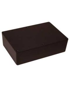 Shatter Proof Abs Project Box With Screws Black 64x220x150mm