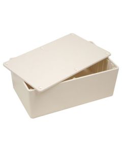 Abs Project Box White Mb4 Shatterproof Abs Project Box With Screws