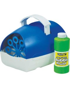 Bubble Machine Battery Mains Operated Blue For DJ Party Wedding Kids