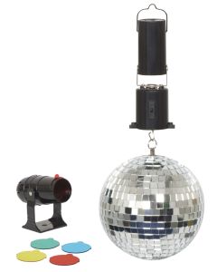6 INCH MIRROR BALL PARTY SET 03-G007BA DJ Glitter Ball