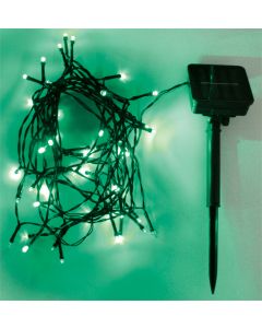 GREEN LED Solar Powered Outdoor String Lights 500 LED's 50M
