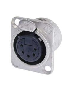 Neutrik NC5FD-L-1 Female 5 Pin XLR Chassis Connector