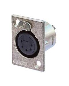 Neutrik NC5FP-1 Female 5 Pin XLR Chassis Connector