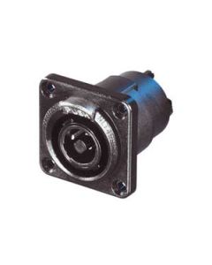 Neutrik Nlt4fp-bag 4 Pole Metal Speakon Chassis Socket Connector