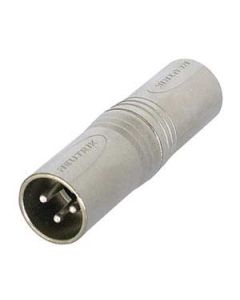 Neutrik Na3mm 3 Pin Xlr Male To 3 Pin Xlr Male Adaptor Coupler