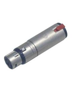 Neutrik NA3FJ 3 Pole XLR Female to Stereo Locking Jack Socket Adaptor
