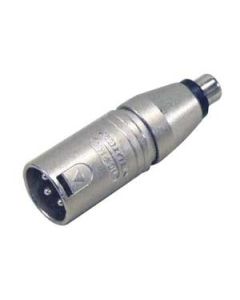 Neutrik NA2MPMF 3 Pin XLR Male to Phono Socket Adaptor