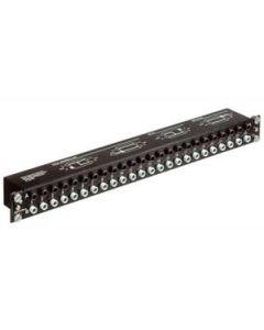 REAN Black NYS-SPPL 1/4 Jack 48 Way Patch Panel