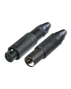 Neutrik Nc3fm-c-b Convertcon 3 Pole Unisex Xlr Connector Adaptor