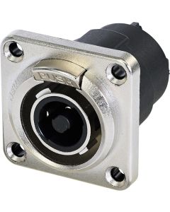 Neutrik 4 Pole Metal Speakon Chassis Socket With Gold Plated Terminals