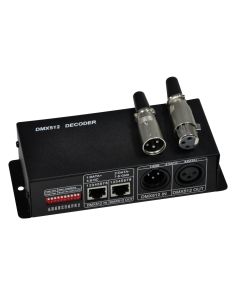 NJD RGB DMX Interface Controller for RGB LED Tape Light