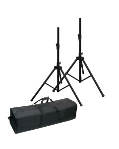 New Jersey Sound Corp 35mm Speaker Stand Package 2x Stands plus Bag