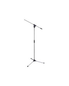 NJS Microphone Boom Arm Stand Chrome Black All Metal