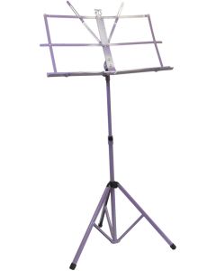 Njs Adjustable Folding Sheet Music Silver Tripod Stand