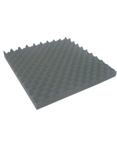 Grey Acoustic Foam Tile 50 x 50cm Sound Proofing for Studios