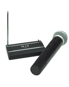 NJS Handheld Wireless Radio Microphone System 175.0 Mhz DJ PA Rep