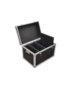NJS Flight case with 3 removable dividers and 2 carrying handles