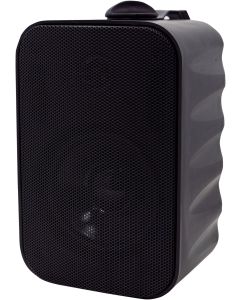 Black Wall Bookshelf 100v 8ohm 3inch Pair Speakers