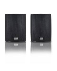 Eagle 40W 6.5" 100v Line or 8 Ohm Outdoor Black Speaker (Pair)