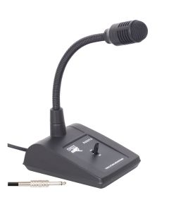 Eagle Paging Microphone Black Dynamic Uni-directional