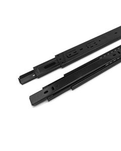 R2414K , Black Drawer Slides - 45mm Wide - 350mm Long