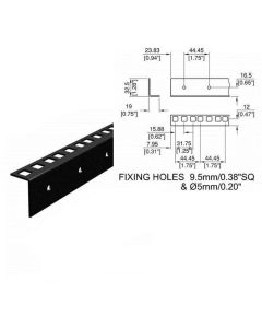 18u Rack Strip R0863/2mm-18