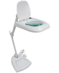 Eagle Desktop LED Articulated Illuminated Magnifier With 6" Lens