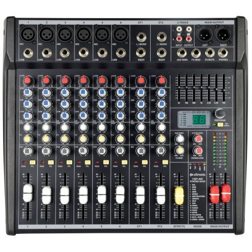Citronic Csp-410 Powered Mixer 400w
