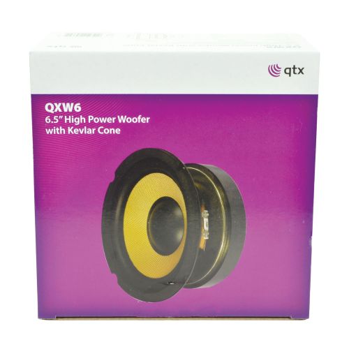 Qtx Qxw6 6.5" Woofer With Aramid Fibre Cone