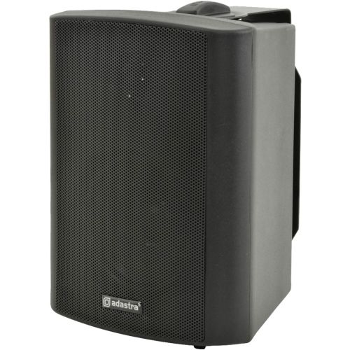 2x Black Wall Mount Pa Speakers for 100v Line Background Music Systems 140w