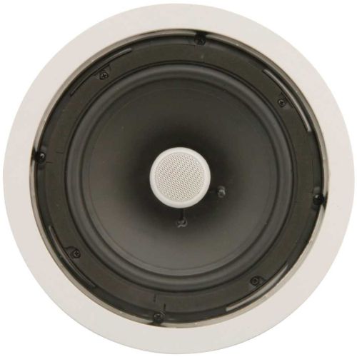 3x Ceiling Wall Hifi Speakers 8inch 100w White + Cable 952.543B