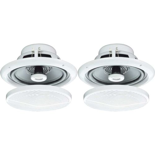 Ceiling Speakers 4x White 5 Inch 80w for Bathroom , 03-b402a