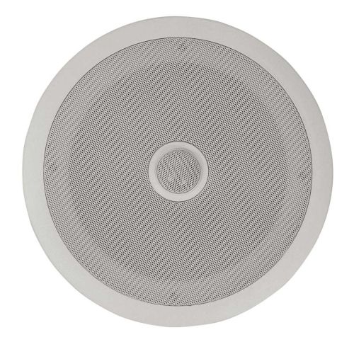 8" 180W High Powered Round Ceiling Speakers With Directable Tweeter  