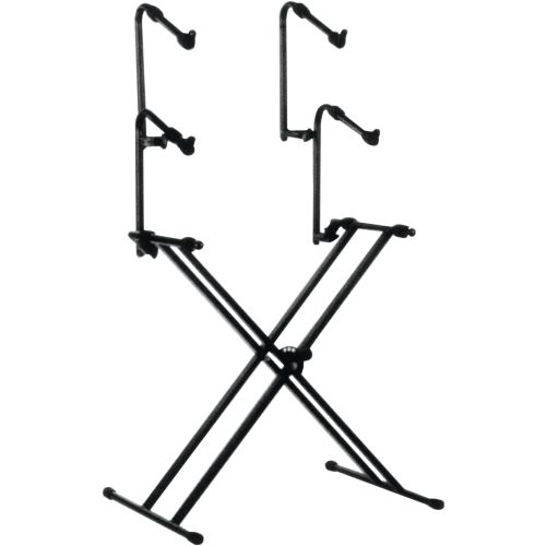 Height Adjustable 3 Tier Keyboard Stand