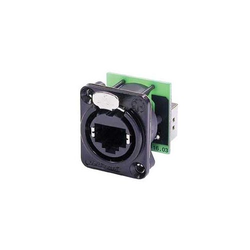 Neutrik NE8FDPB Ethercon RJ45 Feed Through Connector