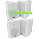 Adastra bc5-W 4 X Stereo 90w White Speakers 5.25”  100.904 B2