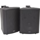 2x 180w Corner Stereo Speakers 2-Way 8in With Mounting Brackets 100.911 B1