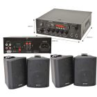 Bar/Restaurant Bluetooth Wall Speaker System - Background Music Wireless Amp Kit