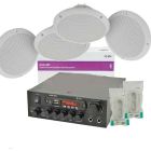 4x 6.5inch Ceiling Speakers, Digital Stereo Bluetooth Amp and Cables 103.122 B3