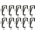 10 x STRONG DJ G Clamp MOUNTING HOOKS 