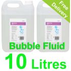 2x 5ltr Bubble Machine Liquid